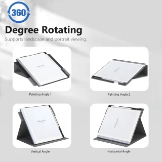 reMarkable 2 Tablet met Marker PLUS en Antraciet Hoes