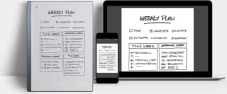 reMarkable 2 Tablet met Marker PLUS en Antraciet Hoes