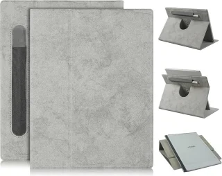 reMarkable 2 tablet met Marker Plus en draaibare grijze hoes