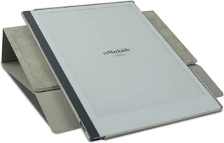 reMarkable 2 tablet met Marker Plus en draaibare grijze hoes