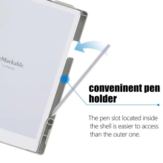 reMarkable 2 Tablet met Marker Plus en Grijze Hoes