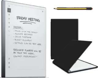 reMarkable 2 Tablet met Staedtler Stylus en Zwarte Hoes