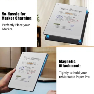 reMarkable Paper Pro digitaal notitieblok met Marker Plus en hoes