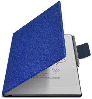 reMarkable Paper Pro + Marker Plus en Blauwe Magnetische Hoes