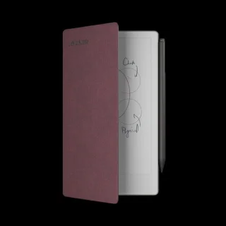 reMarkable Paper Pro met Marker Plus en Burgund Book Folio Hoes