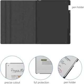 reMarkable Paper Pro met Marker Plus en Grijze Hoes