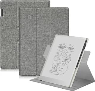reMarkable Paper Pro met Marker Plus en Grijze Hoes