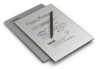 reMarkable Paper Pro Tablet + Marker Plus + Book Folio (Grijs Polymer Weave)
