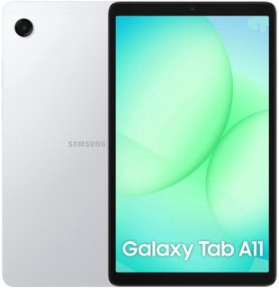 De Samsung Galaxy Tab A11 LTE 128GB Zilver in één oogopslag