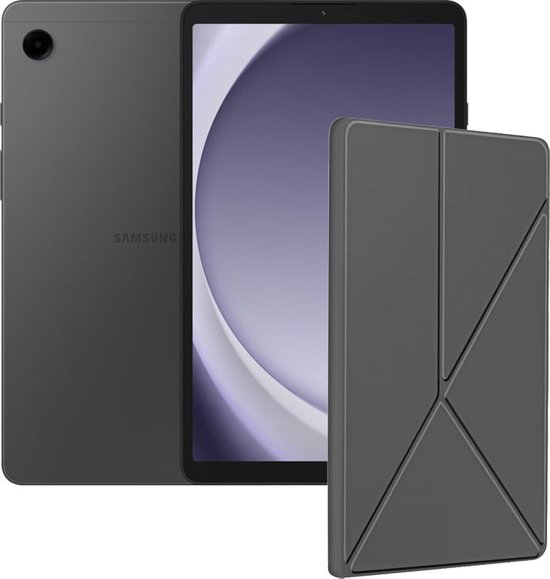 Samsung Galaxy Tab A9 128GB Gray met Book Cover review