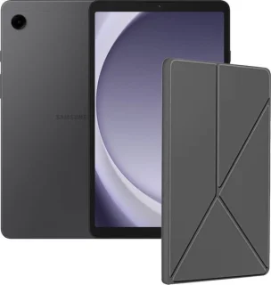 Samsung Galaxy Tab A9 128GB Gray met Book Cover