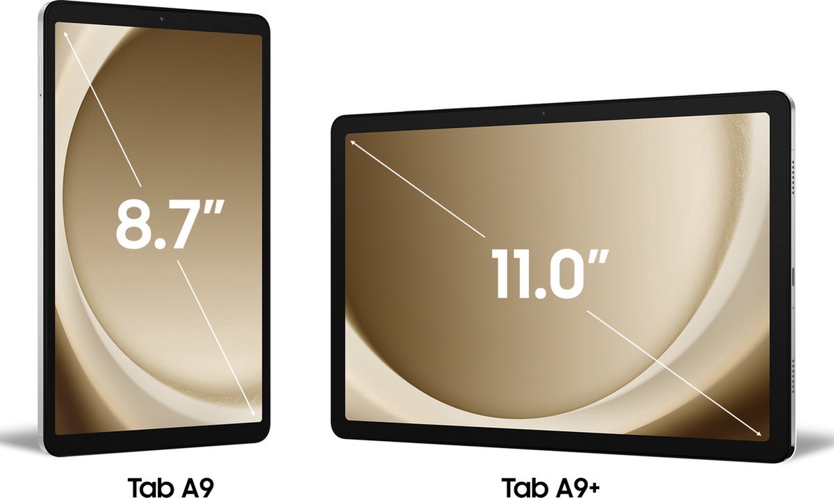 Wat vinden we goed aan de Samsung Galaxy Tab A9 Plus 6GB 128GB Silver