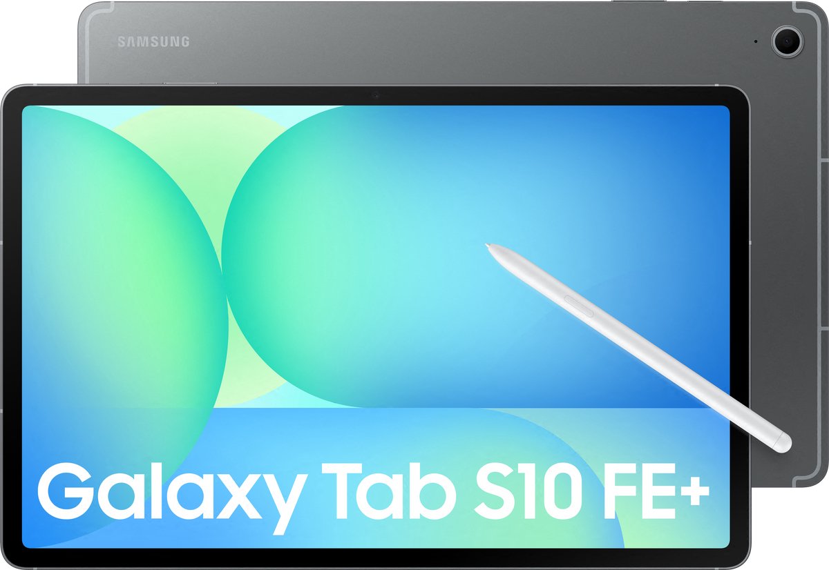 De Samsung Galaxy Tab S10 FE Plus 5G 256GB Gray in één oogopslag