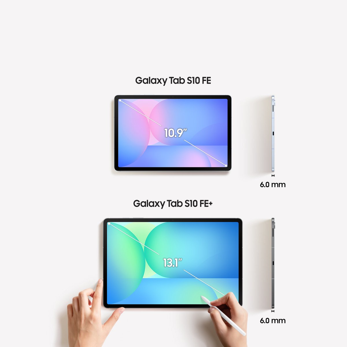 Wat vinden we goed aan de Samsung Galaxy Tab S10 FE Plus 5G 256GB Gray