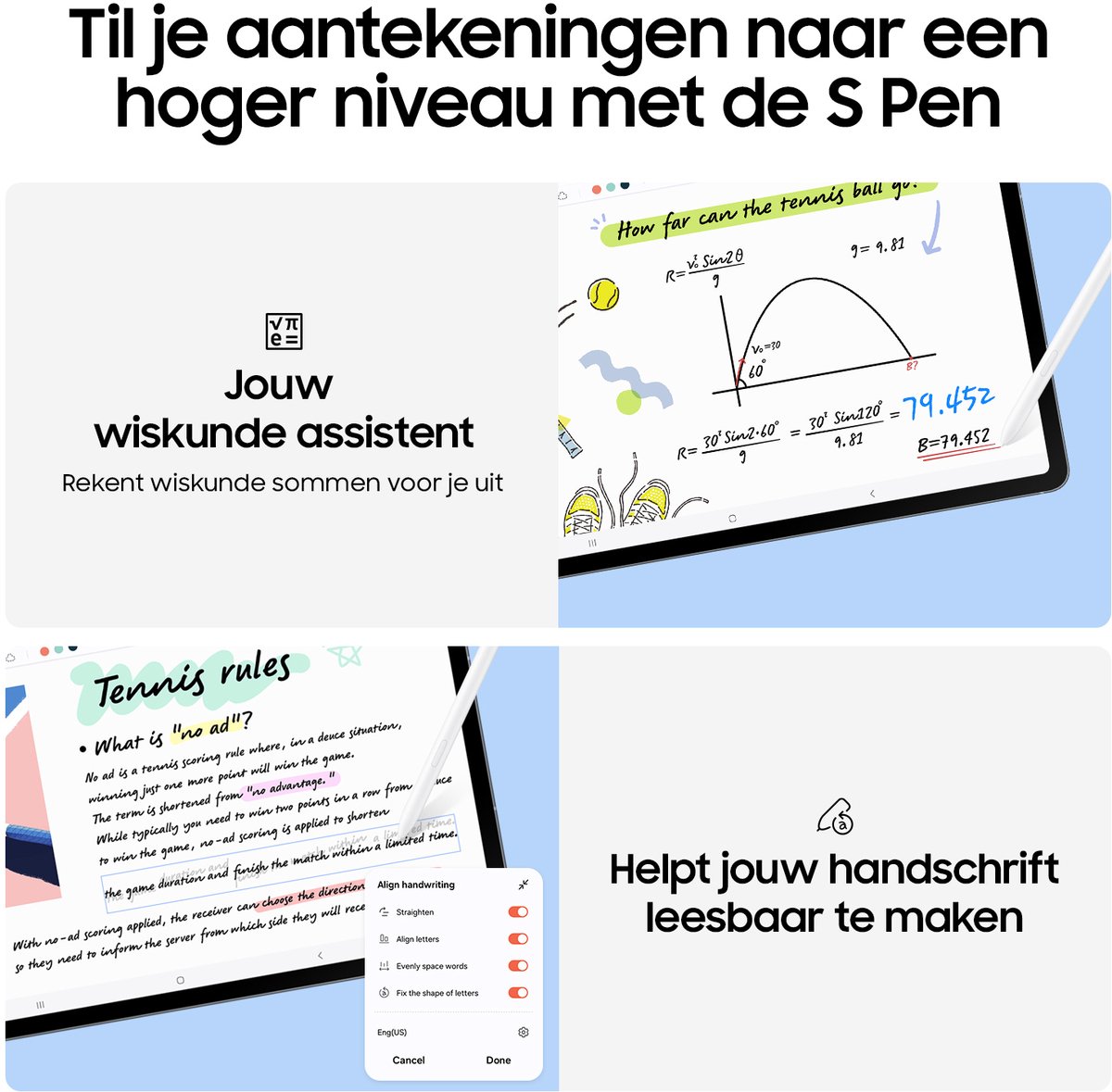 Wat vinden we minder goed