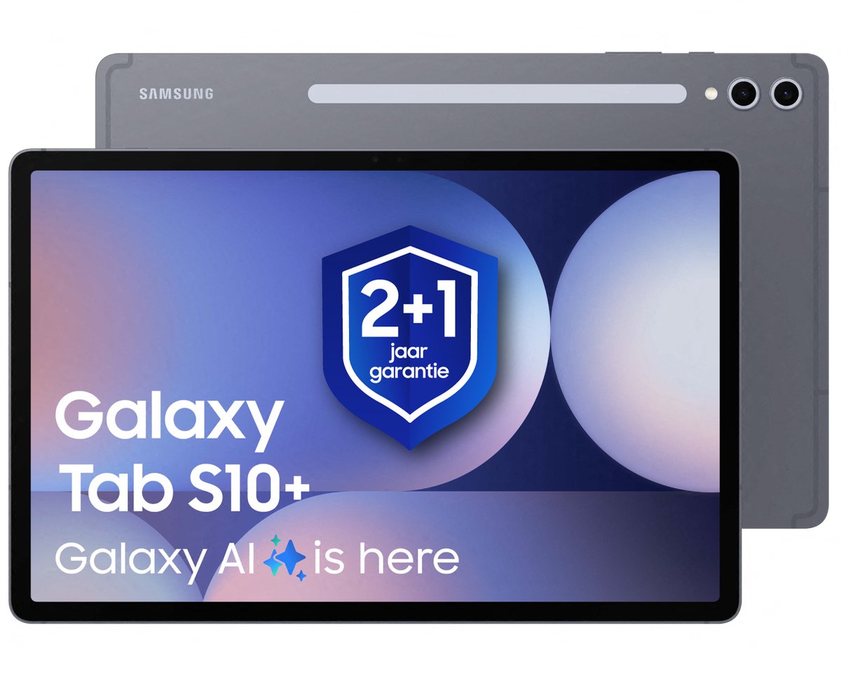 De Samsung Galaxy Tab S10 Plus WiFi 512GB Moonstone Gray in één oogopslag