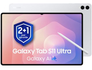 De Samsung Galaxy Tab S11 Ultra Tablet 256GB Silver in één oogopslag