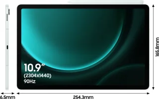 Samsung Galaxy Tab S9 FE 128GB WiFi Groen