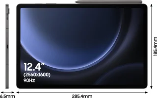 Samsung Galaxy Tab S9 FE Plus 256GB WiFi Gray