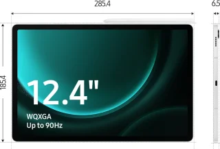 Samsung Galaxy Tab S9 FE Plus 256GB WiFi Gray