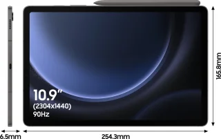 Samsung Galaxy Tab S9 FE WiFi 128GB Grijs