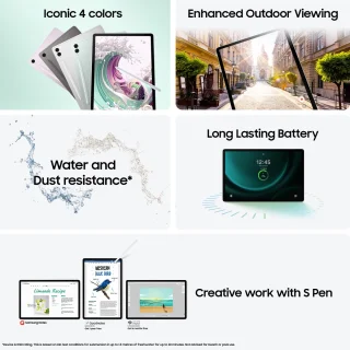 Samsung Galaxy Tab S9 FE WiFi 128GB Silver