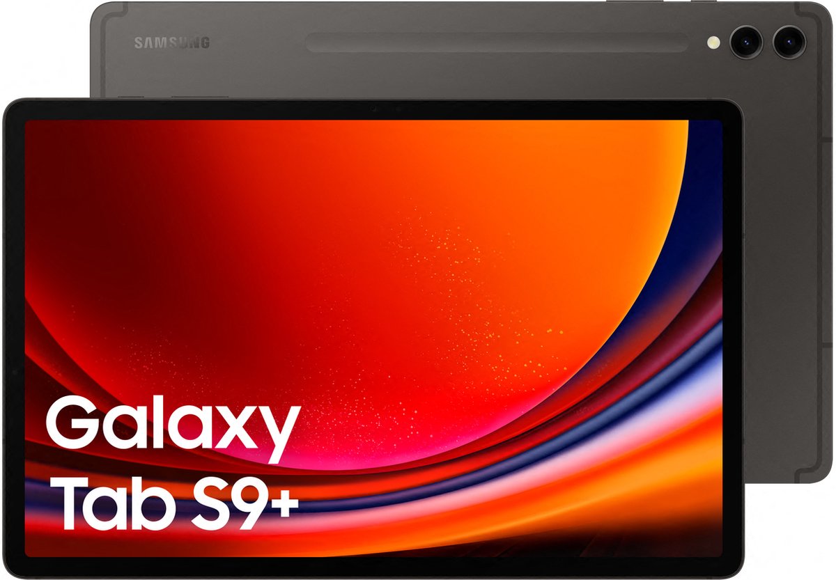 De Samsung Galaxy Tab S9 Plus 256GB 5G Graphite in één oogopslag