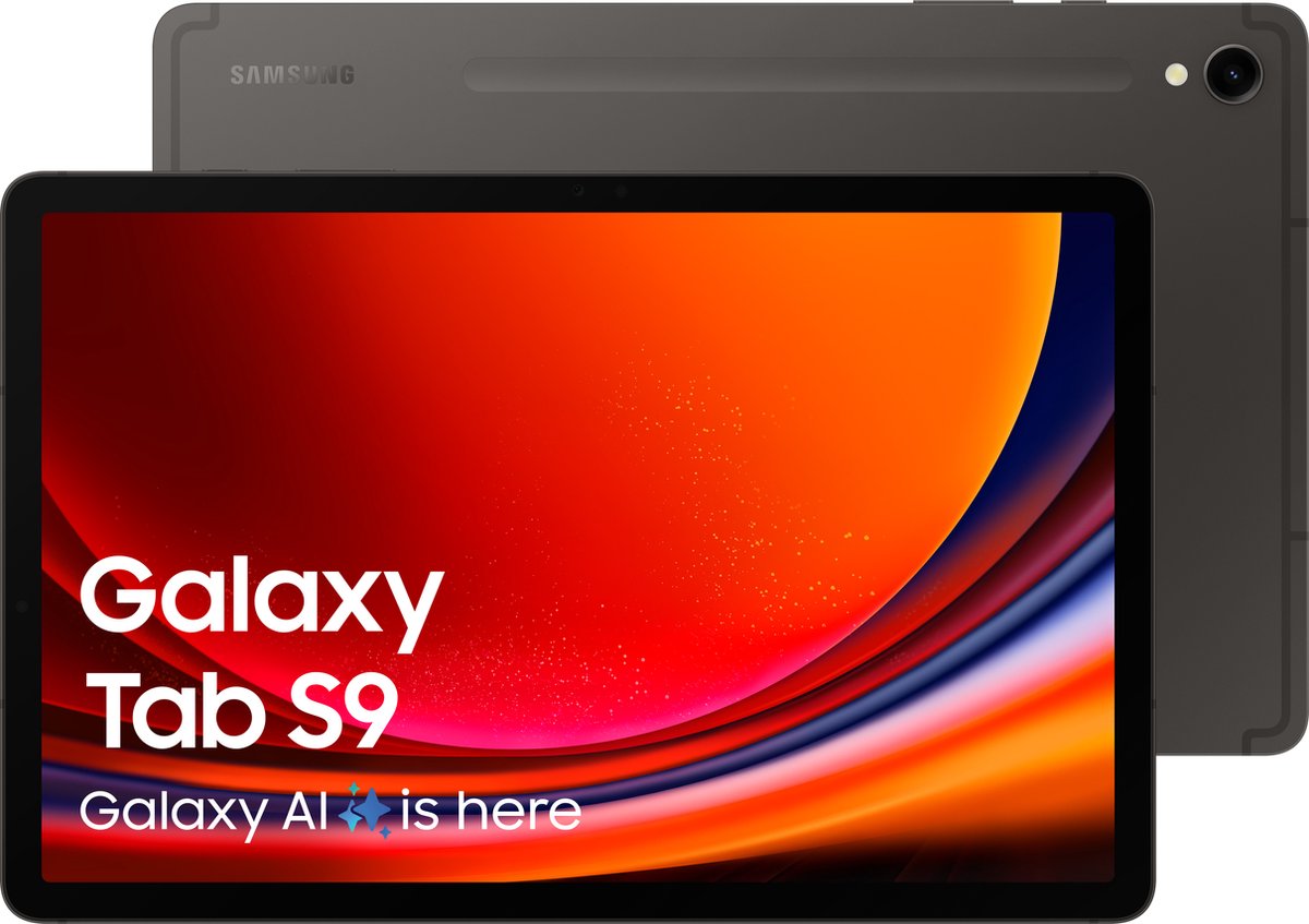 De Samsung Galaxy Tab S9 WiFi 128GB Graphite in één oogopslag
