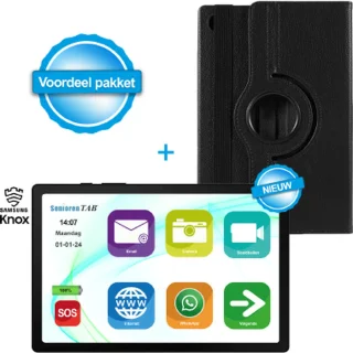 SeniorenTAB Plus tablet 11" 64GB Wifi Samsung inclusief hoes