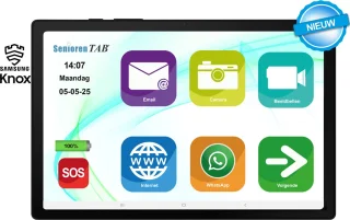 SeniorenTAB Plus tablet Samsung 11 inch 64GB zwart