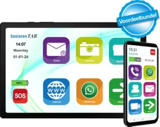 SeniorenTAB Samsung Smartphone Plus & Tablet Plus Bundel