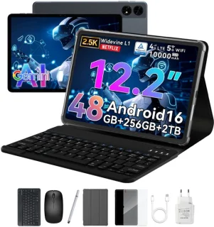 TABWEE T60: betaalbare 12,2" tablet met veel opslag en Widevine L1