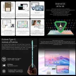 Teclast P50AI 11 inch Android Tablet 128GB