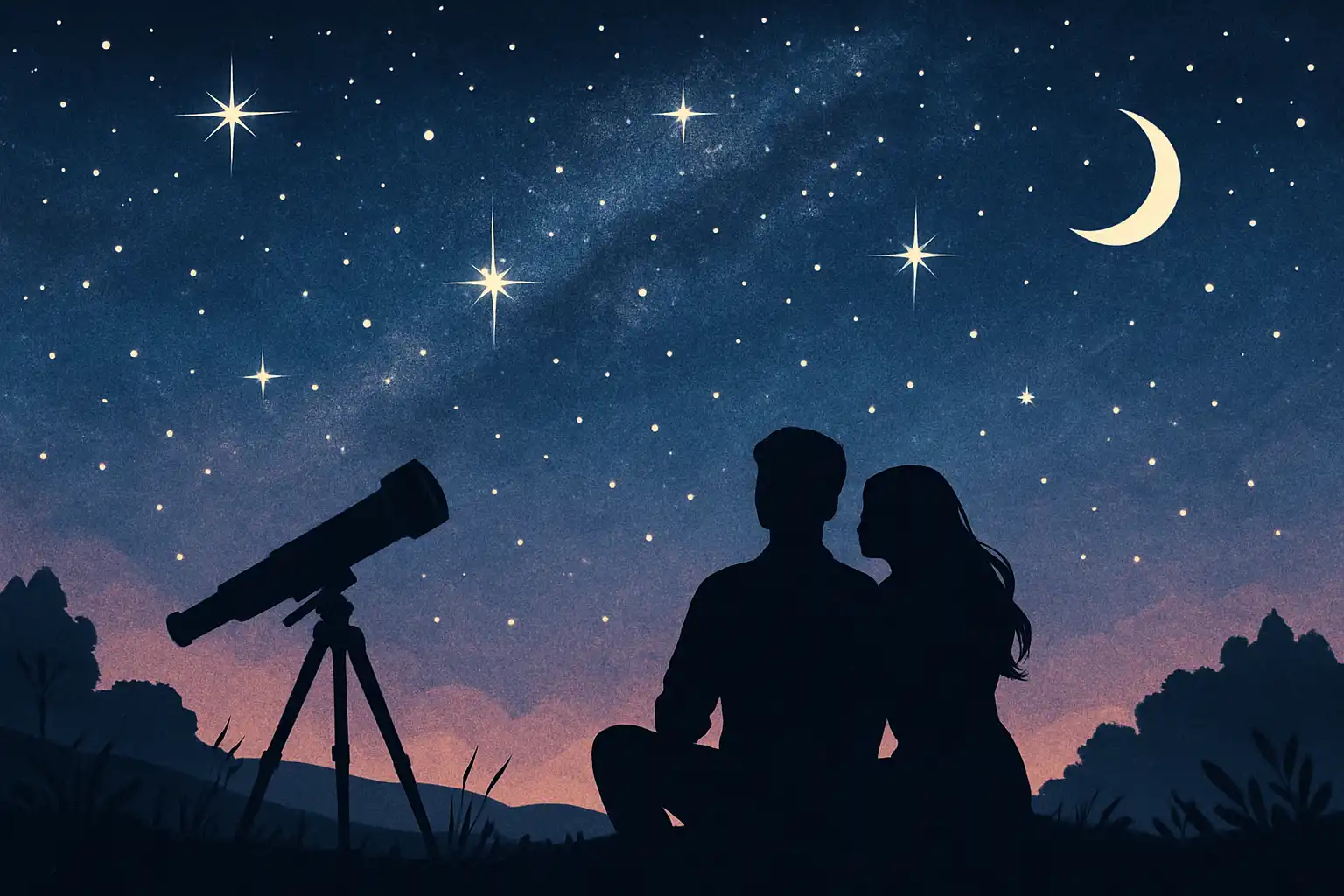 De perfecte sterrenkijkdate plannen: romantische plekken, makkelijke targets en wat je écht mee moet nemen