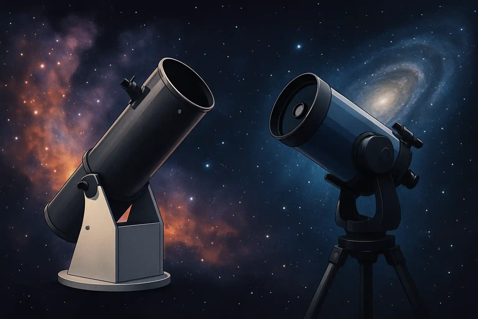 Dobson of SCT voor deep-sky? Zo kies je de telescoop die nevels en sterrenstelsels het beste toont