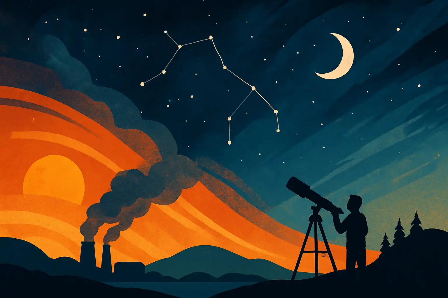 Hoe klimaatverandering je sterrenkijken verandert en wat je eraan kunt doen