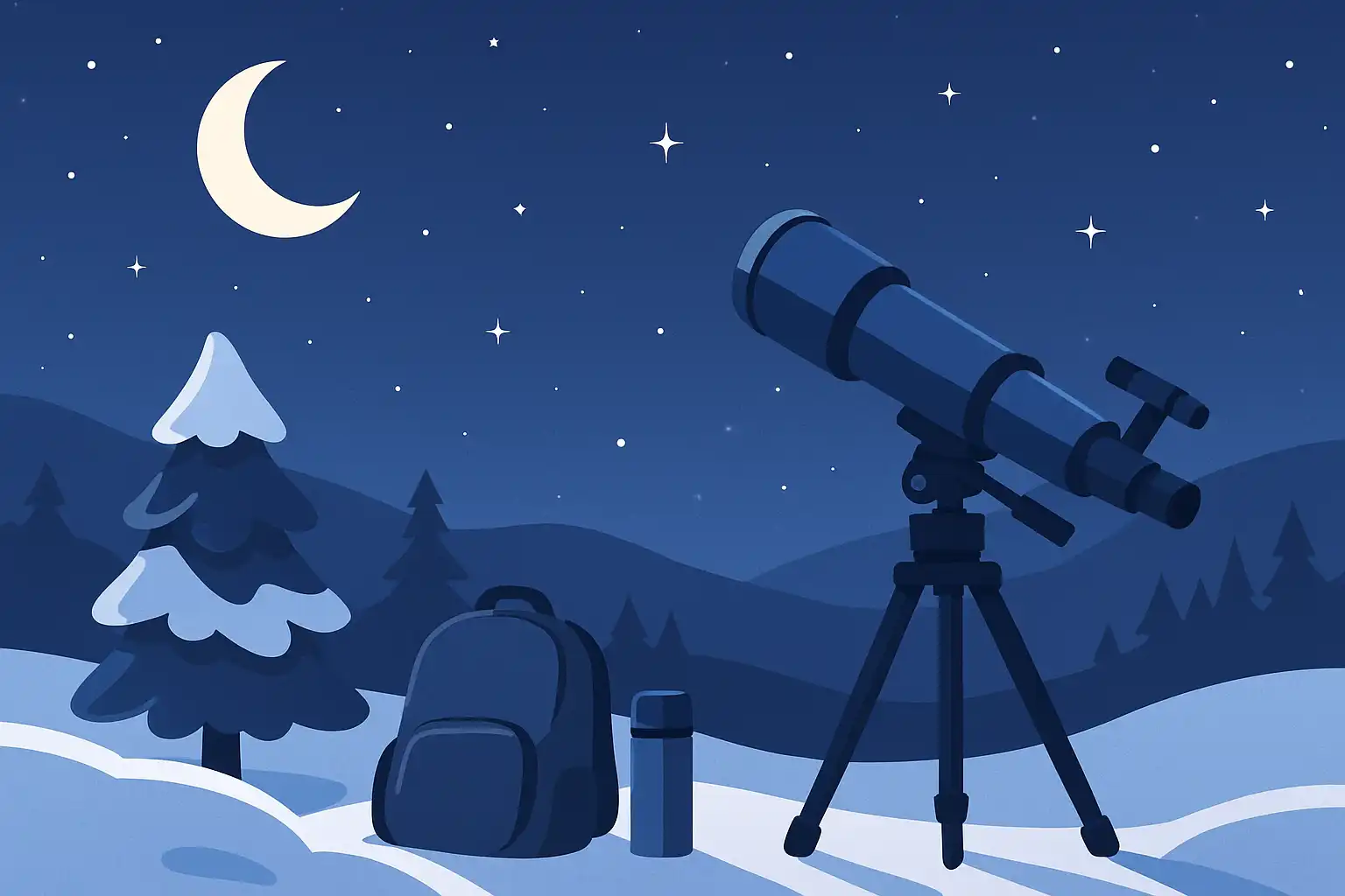 Koude nachten, scherp beeld: winterproof tips voor telescoop en accessoires