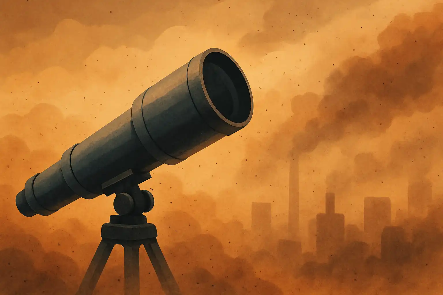 Saharastof, smog en je telescoop: hoe luchtdeeltjes je zicht verpesten en wat je kunt doen