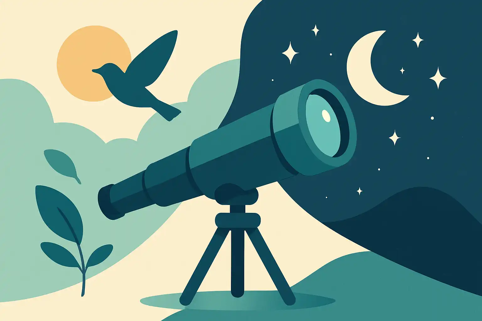 Van vogelspotter tot sterrenkijker: hoe je één telescoop voor vogels én de nachtelijke hemel gebruikt