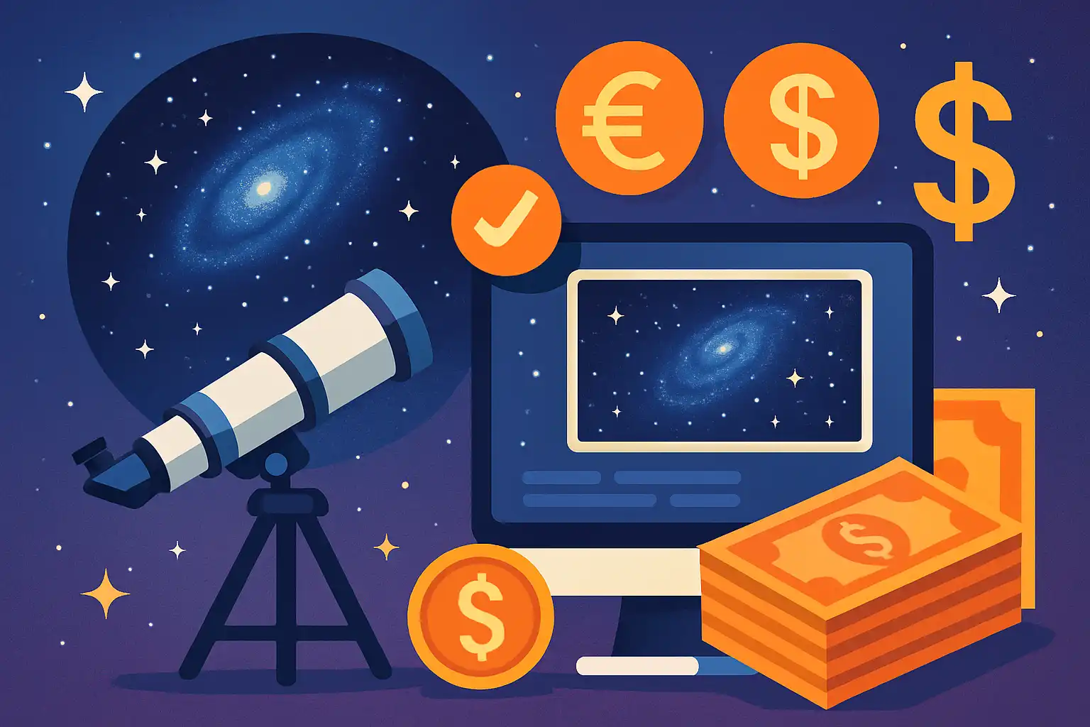 Zet je sterrenfoto's aan het werk: zo verkoop, licentieer en verdien aan je astrofotografie