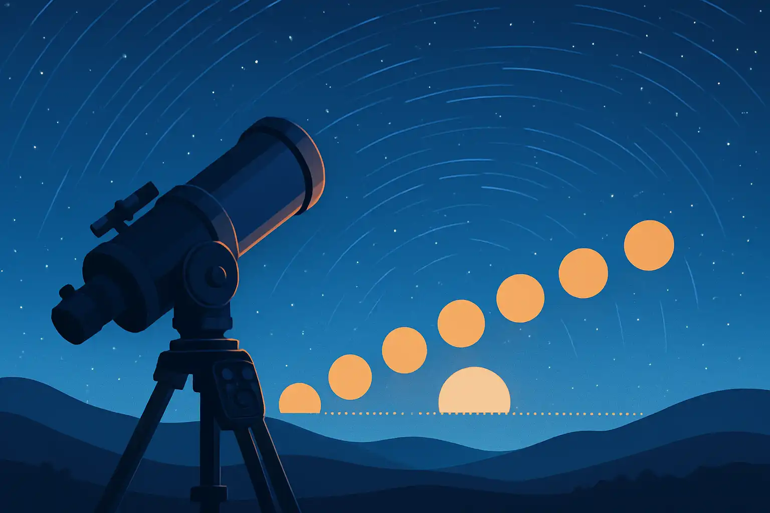 Zo maak je indrukwekkende time-lapsevideo's met je telescoop: instellingen, tracking en montage