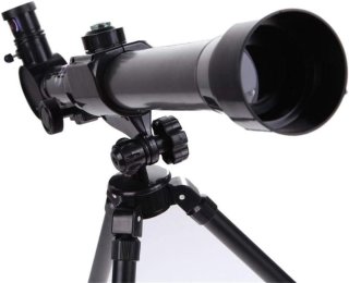 Wat vinden we goed aan de Allecto plus - Astronomische telescoop voor kinderen en microscoop combo met statief (zwart), 20x 30x 40x vergroting
