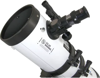 Zoomion® Telescoop Voor Beginners 230X Zoom – 114 mm Newton Reflector met EQ-1 Montering – 5-delige Set met 2 Oculairs, 2× Barlow, Red-Dot Finder & Statief – Brede Kijk op de Sterrenhemel