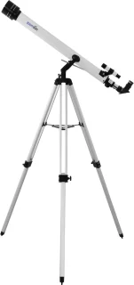 Zoomion® Telescoop Voor Beginners 120X Zoom – 60 mm Refractor – 6-delige Set met 2 Oculairs, Zenitspiegel, Omkeerlens, Zoeker & Stalen Statief – Sterrenkijker voor Kinderen en Gezinnen