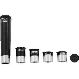 Zoomion® Telescoop Voor Beginners 120X Zoom – 60 mm Refractor – 6-delige Set met 2 Oculairs, Zenitspiegel, Omkeerlens, Zoeker & Stalen Statief – Sterrenkijker voor Kinderen en Gezinnen