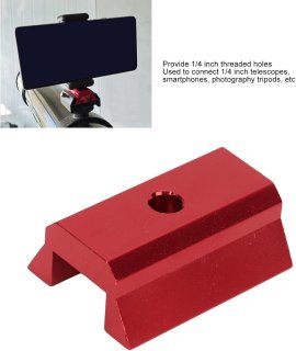 Wat vinden we goed aan de Smoakez - Aluminium Dovetail Plaat 43 mm met 1/4 inch Draad voor Telescoop Finder Base Extension - Duurzaam en veelzijdig