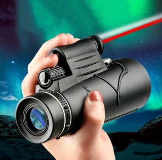 50x60 Verrekijker met Krachtige Zoom en HD Bak4 Prisma – Draagbare Professionele Verrekijker voor Jacht, Lange Afstand en Natuurobservatie