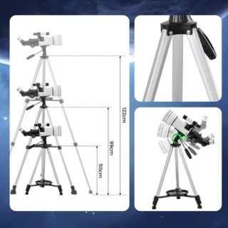 TADES® Telescoop + Telefoonadapter & Draagtas - 3 Oculairs - Sterrenkijker - Nachtkijker - Astronomie - Sterrenkijker Telescoop - Sterrenkijker Voor Kinderen - Telescoop Kinderen - Telescoop Voor Kinderen