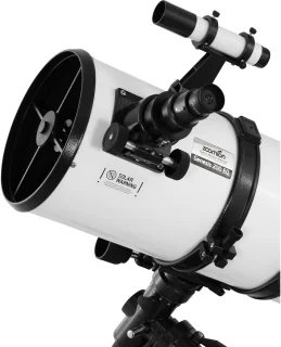 Zoomion® Telescoop Voor Beginners 400X Zoom – 200 mm Newton Reflector met EQ-4 Montering – 6-delige Set met 3 Plössl Oculairs, 6×30 Zoeker & Maanfilter – Krachtige Deep-Sky Sterrenkijker