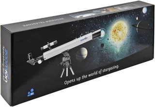 Zoomion® Telescoop Voor Beginners 400X Zoom – 200 mm Newton Reflector met EQ-4 Montering – 6-delige Set met 3 Plössl Oculairs, 6×30 Zoeker & Maanfilter – Krachtige Deep-Sky Sterrenkijker